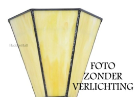 8199 * Tafellamp Uplight met Tiffany kap Ø15cm Narcissus