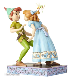 PETER & WENDY  An Unexpected Kiss  19cm Jim Shore 4059725  retired *