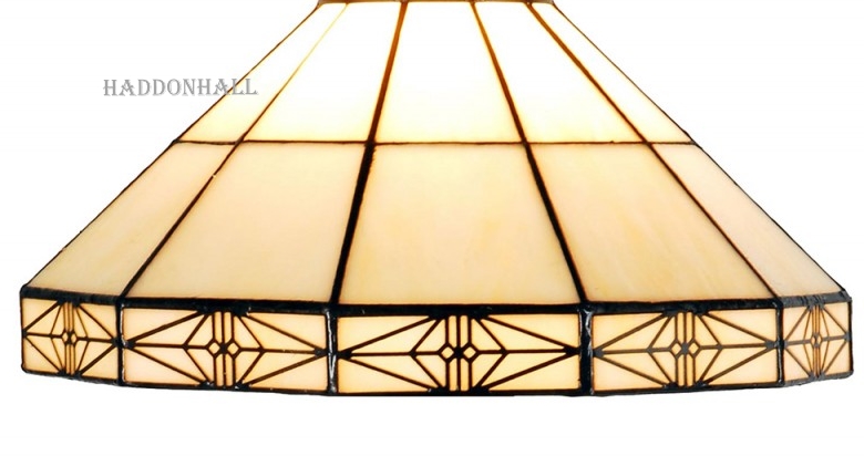 3087 * Tafellamp Tiffany H50cm Ø32cm Serenity