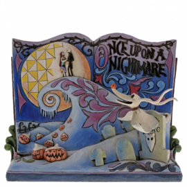 Nightmare Before Christmas Storybook H16cm Jim Shore 4057953 *