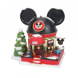 Mickey's Ear Hat Shop H19cm - Disney Village Possible Dreams 6007177  retired