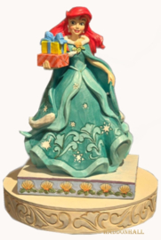 Ariel Christmas H17cm + BASE WHITE Ø16cm  Jim Shore 6008982 retired