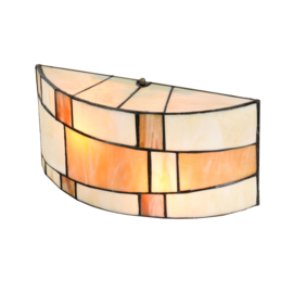 8126 * Wandlamp Tiffany B33cm Roundabout