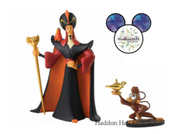Aladdin - Jafar & Abu Set van 2 beelden Enchanting Disney retired 