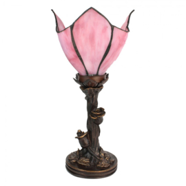 6232 * Tafellamp Uplight H32 Ø17cm Lotus Pink