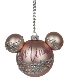 Set van 2 Shining Minnie Kerstballen - Ø6cm -