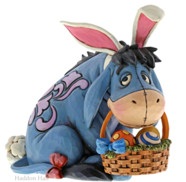 Eeyore , Winnie The Pooh & Piglet Easter Set van 2 Jim Shore figurines retired * uit  2019, aanbieding