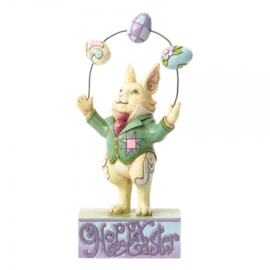Bunny "Easter is in the Air" H 15cm Jim Shore 4037674 * Retired item from 2013