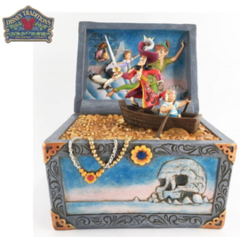 Peter Pan - Treasure-strewn Tableau H21cm Jim Shore 6008063 * retired