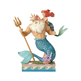 Ariel Treasure Keeper & Triton - Set van 2 Jim Shore beelden 4059730  retired items *