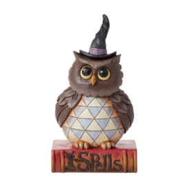 Halloween Owl Pint Sized H13cm Jim Shore 6012749 PRE-ORDER