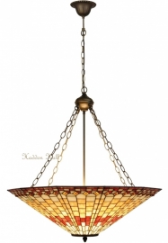 5727 *Grote Hanglamp Tiffany Ø70 cm Pinkdiamond laatste exemplaren