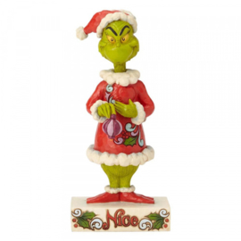 Grinch Naughty-Nice Two-Sided H23cm Jim Shore 6002068 retired