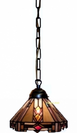9113 Hanglamp Tiffany Ø25cm Durban
