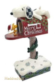 Snoopy & Woodstock Mail * H18cm Jim Shore 6015028