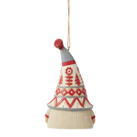 Nordic Noel Gnomes Hanging Ornaments - Set van 3 *