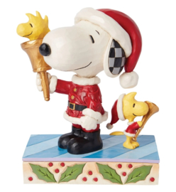 Snoopy & Woodstock Bell Ringing Jim Shore 6015039 *