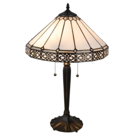 5211 * Tafellamp Tiffany H60cm Ø41cm Boleyn