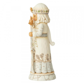 White Woodland Nutcracker * H27cm Jim Shore 6004171 Notenkraker SUPERAANBIEDING