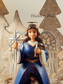 A Savior For All  H 26cm Jim Shore  4058798 Nativity Angel Engel Kerstengel kerstgroep , retired , beperkte voorraad