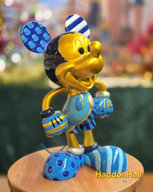 Mickey Gold & Blue Limited Edition  H 31 cm  Britto 6013538 beperkte oplage, beperkte voorraad.