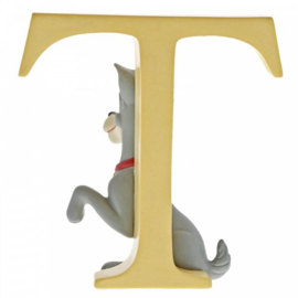 T Tramp Disney Letter H7cm A29565