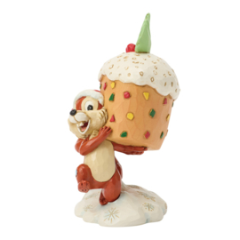 Chip & Dale Stealing Fruit Cake H11cm Jim Shore 6018718 PREORDER