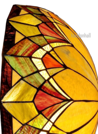 7891 ' Tafellamp Salsa H78cm met Tiffany kap Ø50cm Blossom