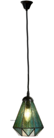 8114 ' Hanglamp Tiffany Ø16cm Arata Green