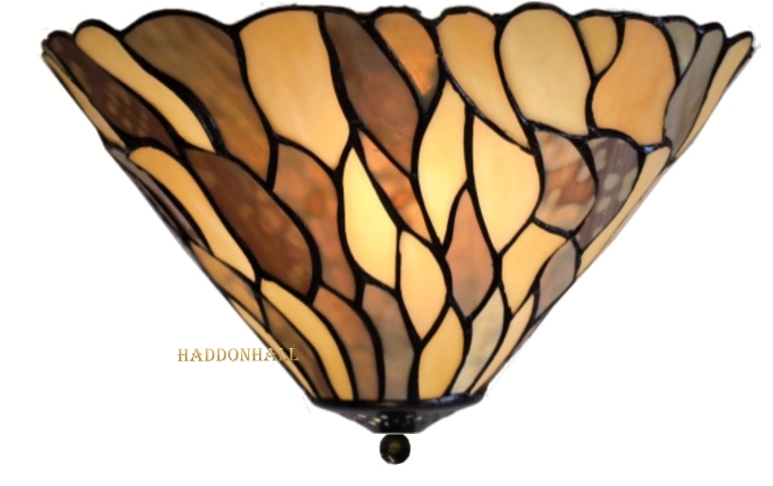 7832 Plafonniere Tiffany  Ø33cm 2 x E27 Jade