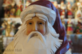 Santa with Bag  Statue H 50 cm ! Jim Shore 4059403 Supersize Kerstman retired, aanbieding *