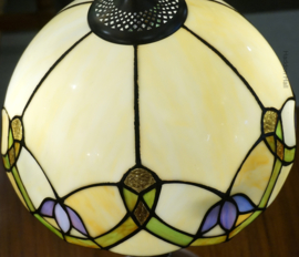 5918 * Tafellamp Tiffany H50cm Ø30cm Luna
