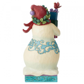 Winter Wonderland Snowman H22cm Jim Shore 6004191 Retired