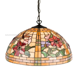 9934 * Hanglamp Tiffany Ø51cm Garden Dragonfly