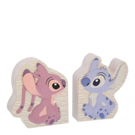 Stitch & Angel Bookends H15cm A32324