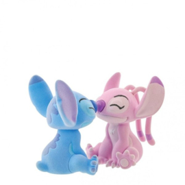 Stitch & Angel Kissing Flocked Figurines H9cm Grand Jester 6013987