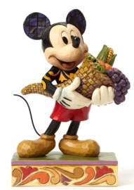 Mickey "Bountiful Blessings" Jim Shore 4046029  retired, made in 2015, 15 cm hoog