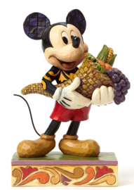 Mickey "Bountiful Blessings" Jim Shore 4046029  retired, made in 2015, 15 cm hoog,  uitverkocht