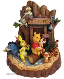 Winnie The Pooh Carved by Heart 19 cm Jim Shore 6010879 retired * uitverkocht