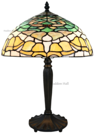 8125 *Tafellamp Tiffany H47cm Ø30cm Campanula