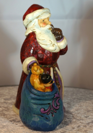 Silent Night Delivery 17cm Jim Shore Santa 4037599 Kerstman uit 2013 retired , laatste exemplaar