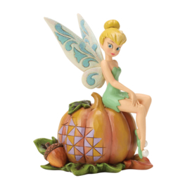 Tinker Bell "Pumpkin Patch Pixie" H14,5 cm Jim Shore 6017943 op voorraad