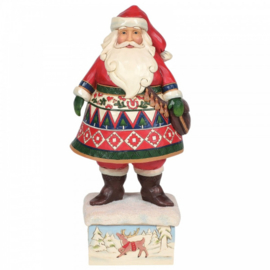 Feeling Festive In The Frost -13th Annual Lapland Santa - Jim Shore 6006631 retired *