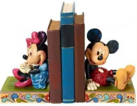 MICKEY & MINNIE  Mouse Bookends 18 cm  Jim Shore uit 2012 , 4026094 set van 2  boekensteunen, 1 set beschikbaar