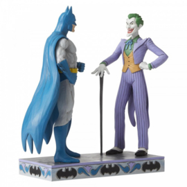 Batman and The Joker Figurine H23,5cm  Jim Shore 6005982 retired laatste exemplaar *