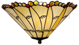 6284 Plafondlamp Tiffany Ø40cm 2xE27 Kamin