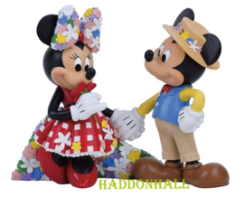 Mickey & Minnie Botanical H16,5cm Disney Showcase 6014864 *