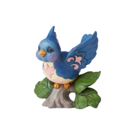 Blue Bird Mini Figurine H9cm Jim Shore 6006445 * Retired