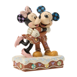 Mickey & Minnie Gingerbread "Sugar Coated Sweethearts" H16cm Jim Shore 6018705 PREORDER