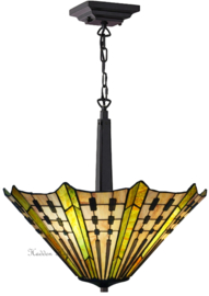 7858 Hanglamp Tiffany Ø50cm Plissé